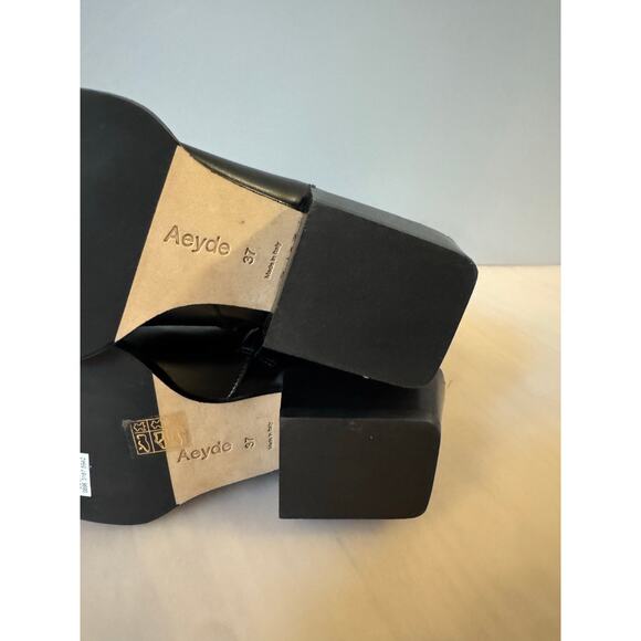 Aeyde Bill Bootie (Women) black boots size 37 or US 6 $625.00 retail price - Picture 8 of 9